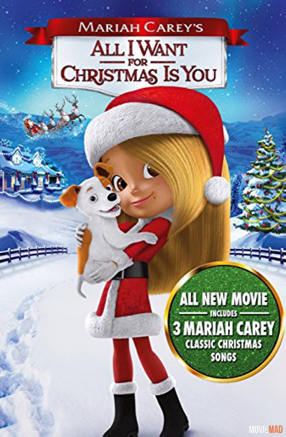 All I Want for Christmas Is You (2017) Hindi Dubbed ORG HDRip Full Movie 720p 480p Movie download