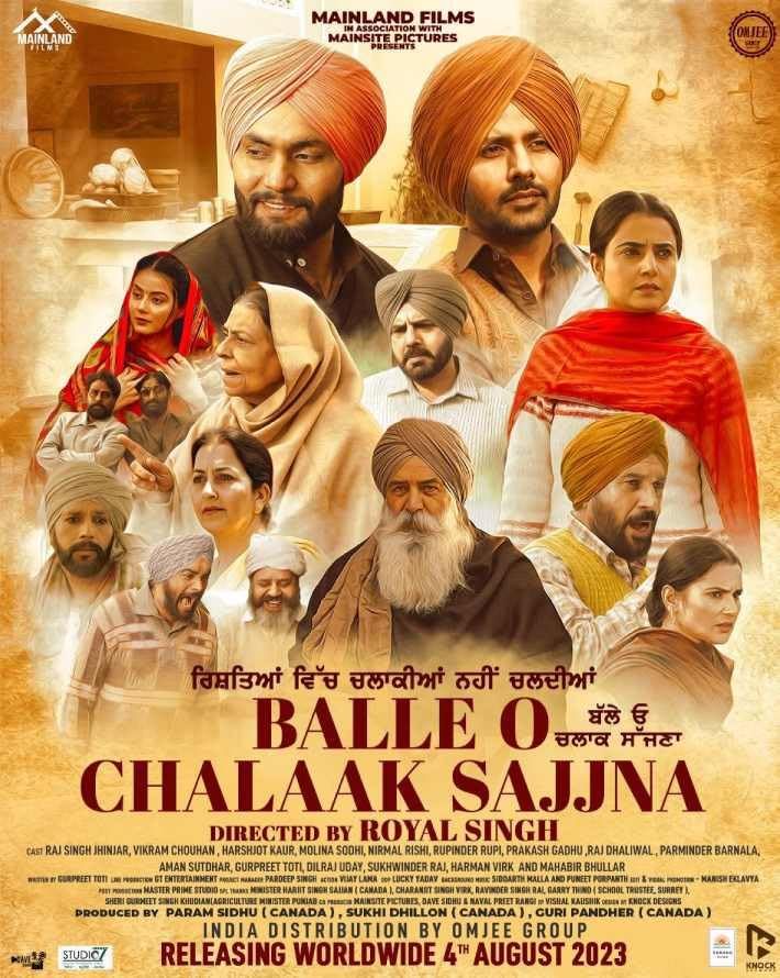Balle O Chalaak Sajjna (2023) Punjabi CAMRip Full Movie 720p 480p