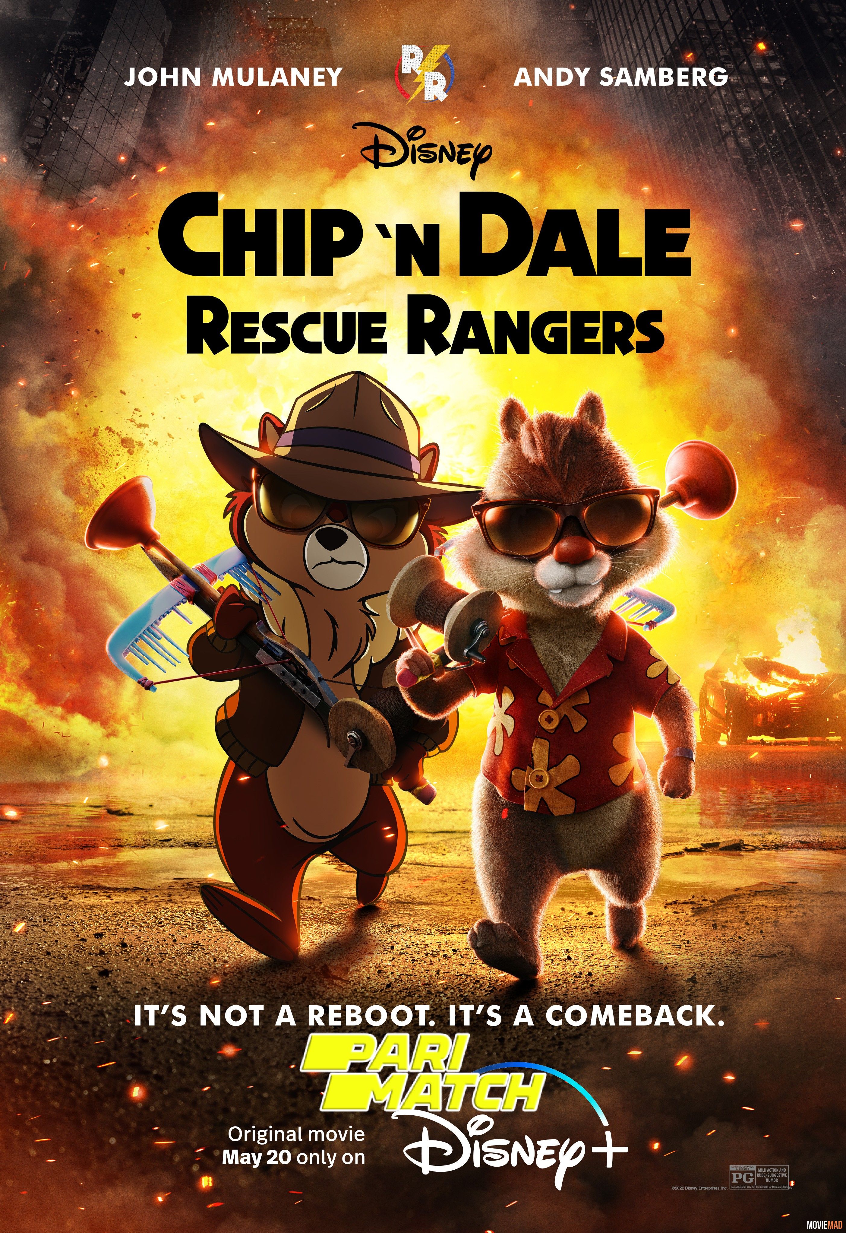 full moviesChip n Dale Rescue Rangers 2022 Telegu (Voice Over) Dubbed WEBRip Full Movie 720p 480p