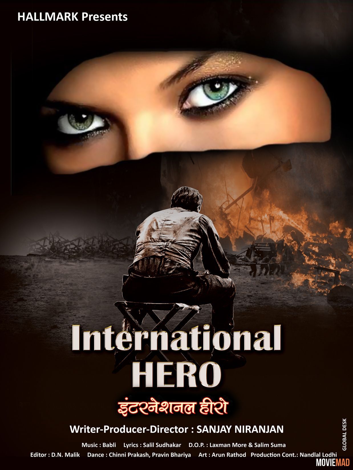 full moviesInternational Hero (2015) Hindi ORG HDRip Full Movie 720p 480p