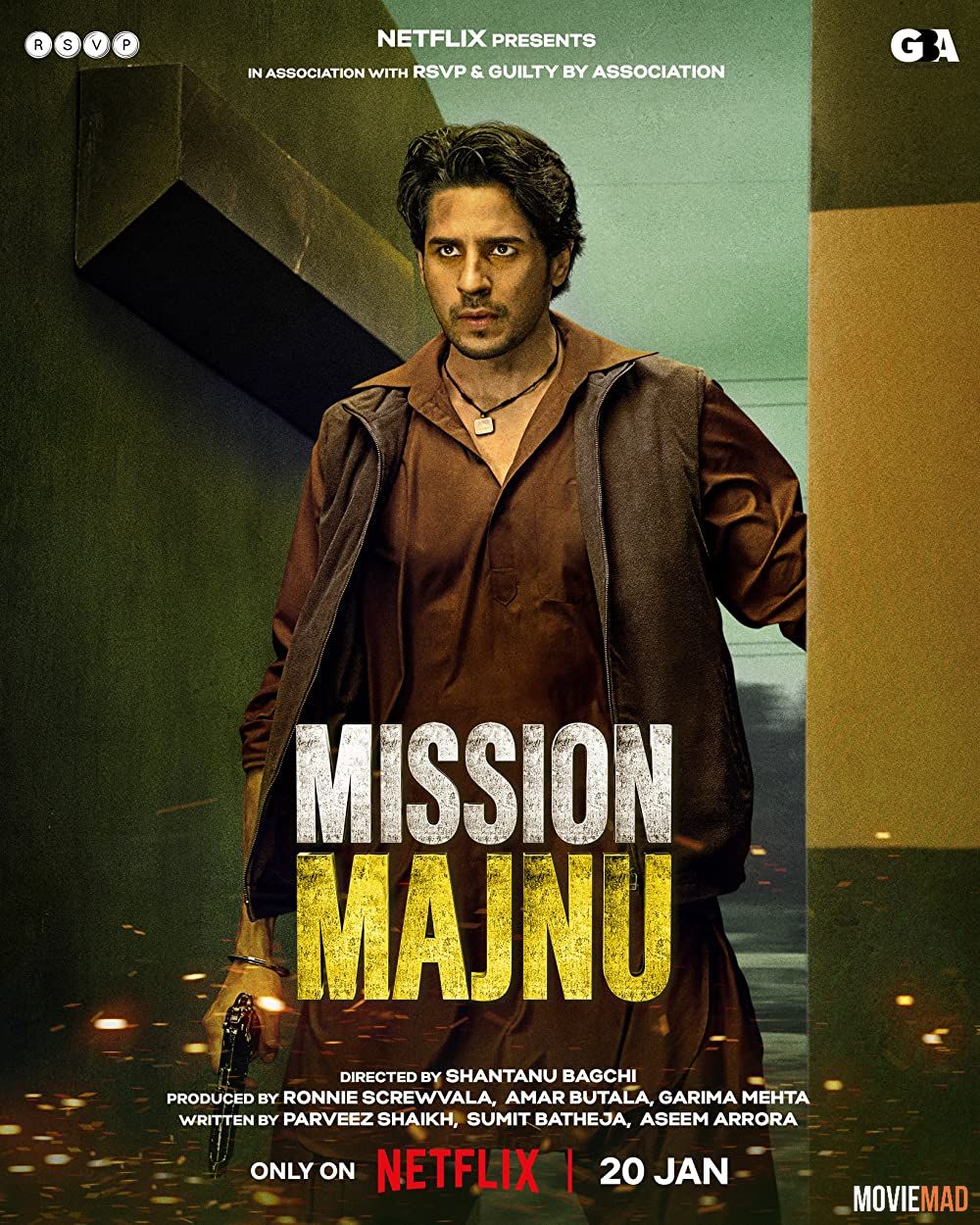 full moviesMission Majnu (2023) Hindi ORG NF HDRip Full Movie 1080p 720p 480p