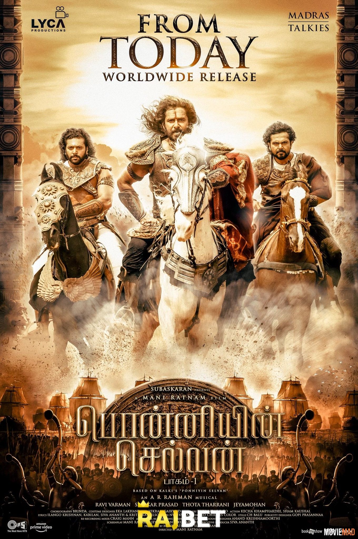 full moviesPonniyin Selvan Part I (2022) Hindi(Cleaned) Dubbed HDRip Full Movie 1080p 720p 480p
