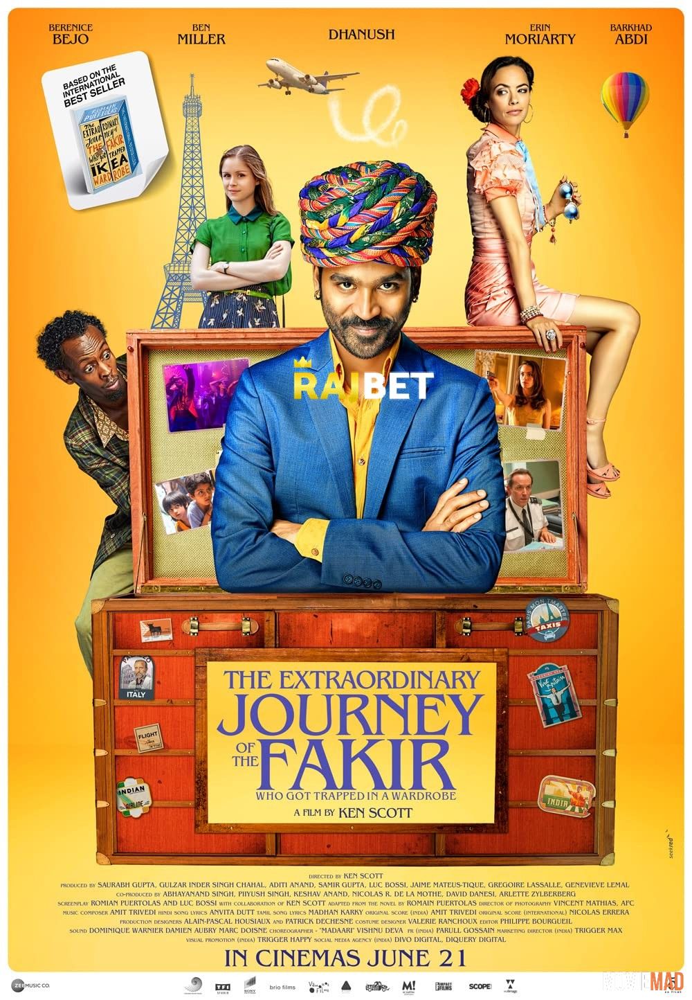full moviesThe Extraordinary Journey of the Fakir 2018 Hindi (Voice Over) Dubbed WEBRip Full Movie 720p 480p
