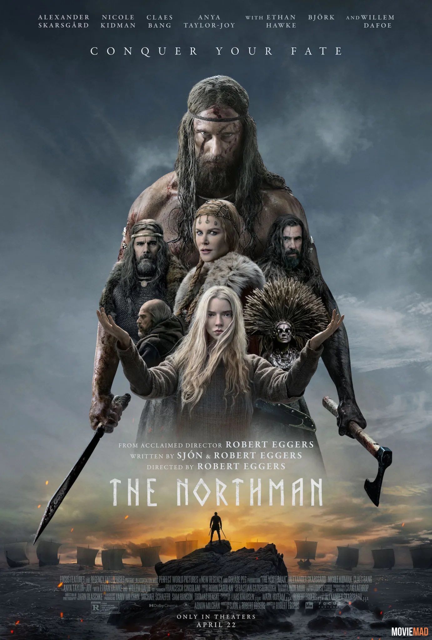 full moviesThe Northman (2022) Hindi Dubbed ORG BluRay Full Movie 720p 480p